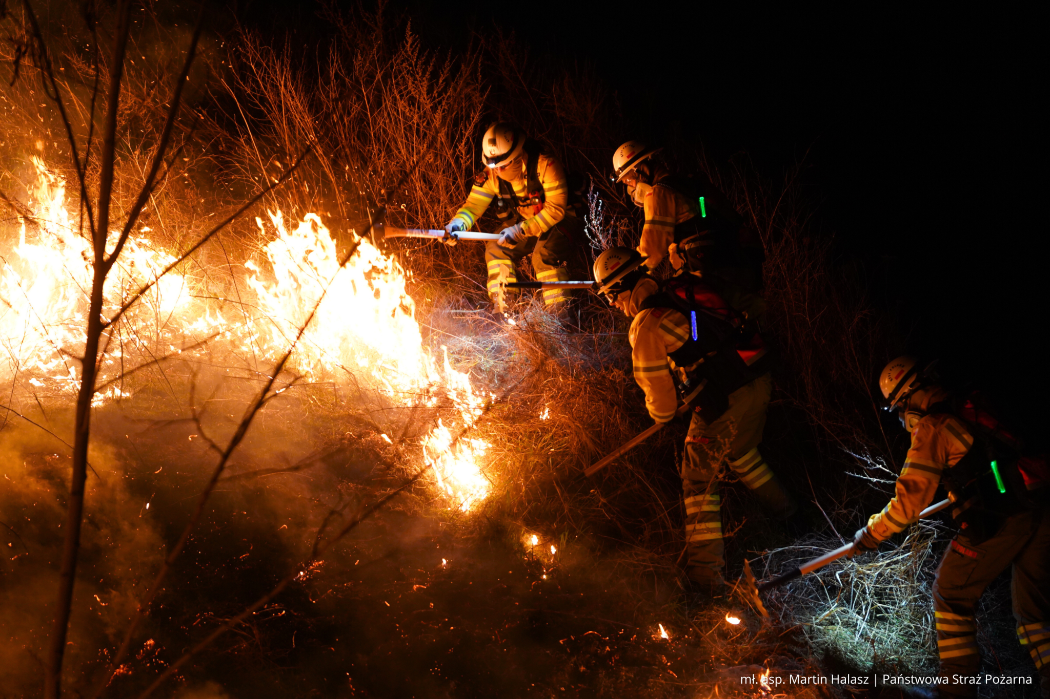 Strażacy z GFFF Poznań