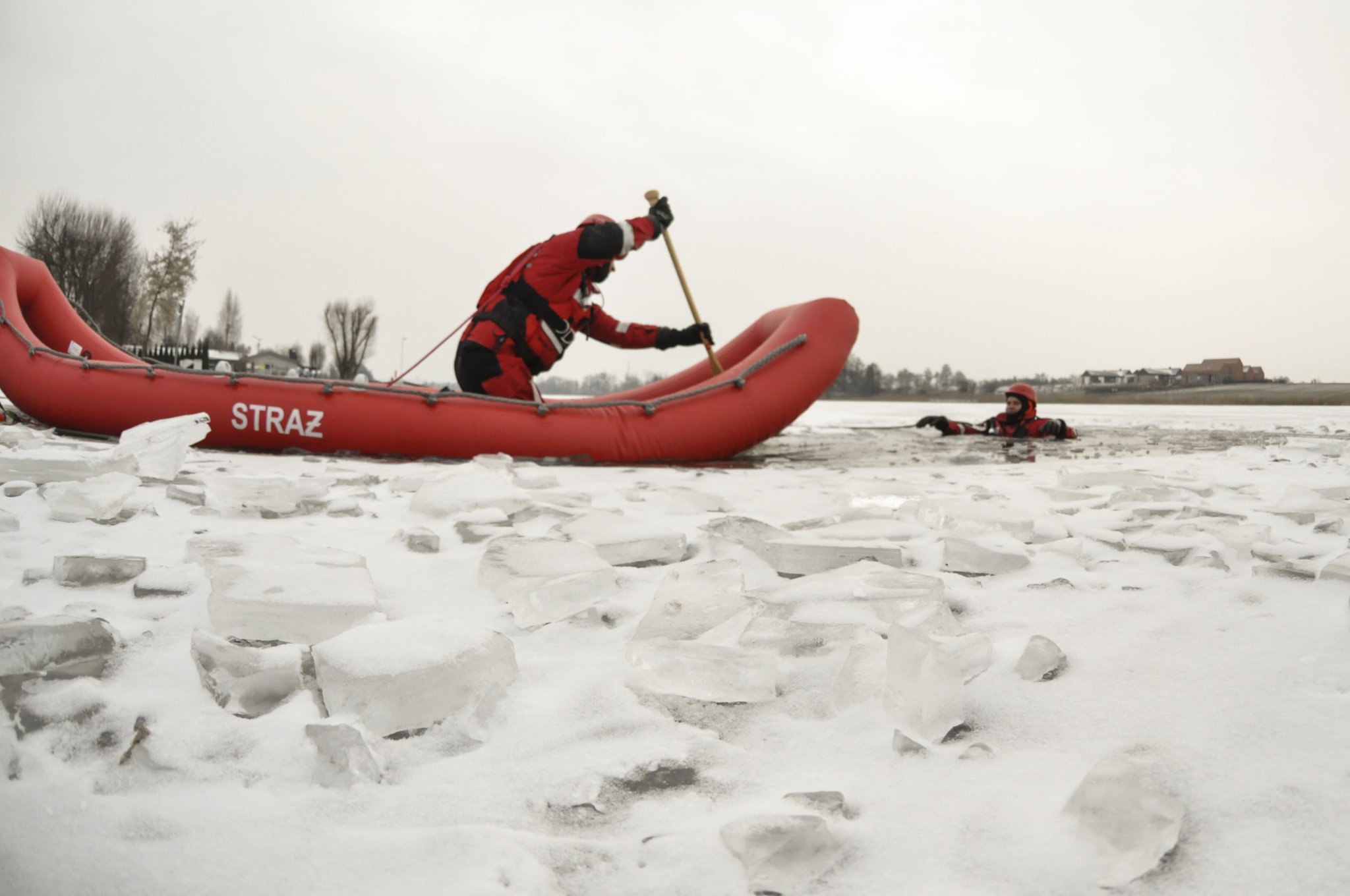 Ćwiczenia na lodzie 2