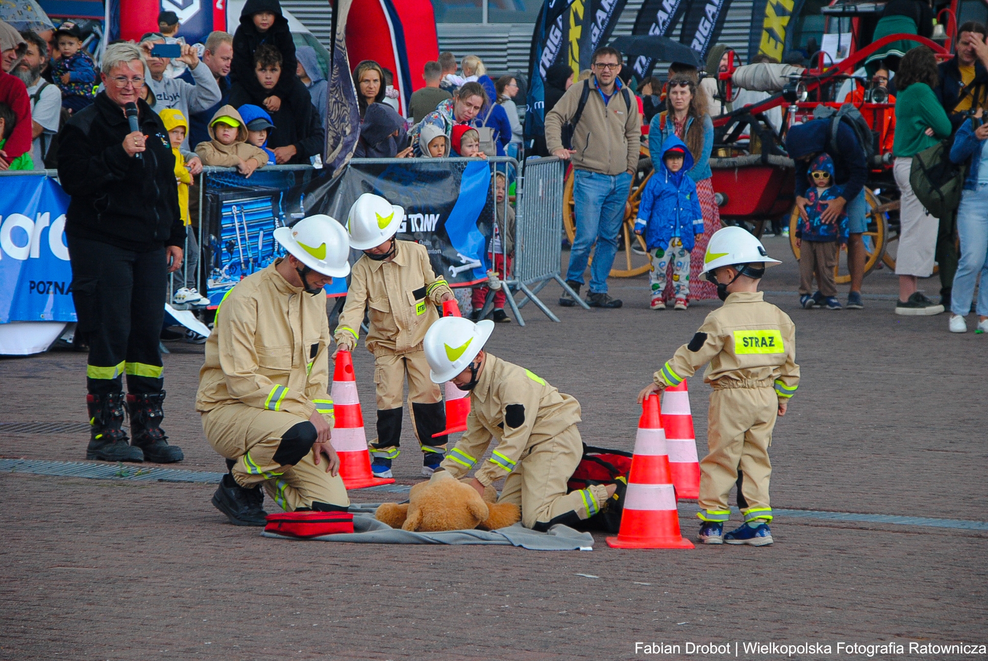 Mali strażacy w akcji